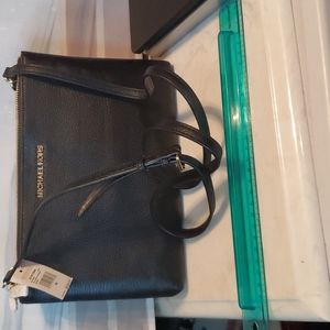 Authentic Michael Kors Jet Set Travel Leather Crossbody Bag